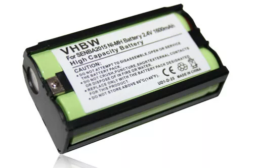 Battery for Sennheiser SKM 545 G2 SKM 565 G2 SKM 2020-D-U2 SKM 500 1500mAh