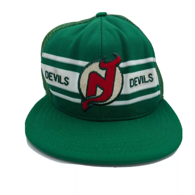 New Jersey Devils Green Hat from Military Appreciation Night 3/27/2022 NWOT