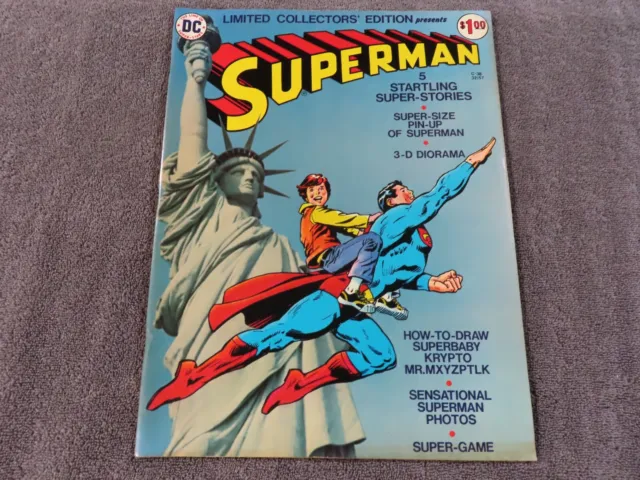 1975 DC LIMITED COLLECTORS' EDITION #C-38 - SUPERMAN - Treasury Edition - FN/VF