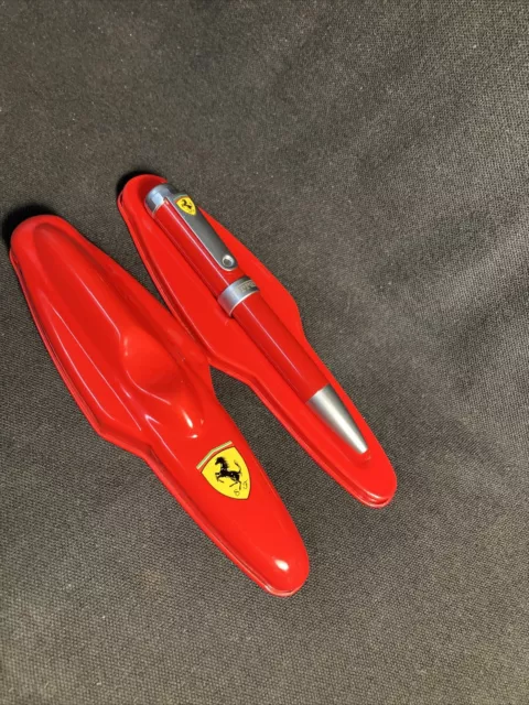 Ferrari Ball Point Pen. 2001. With Tin Case.