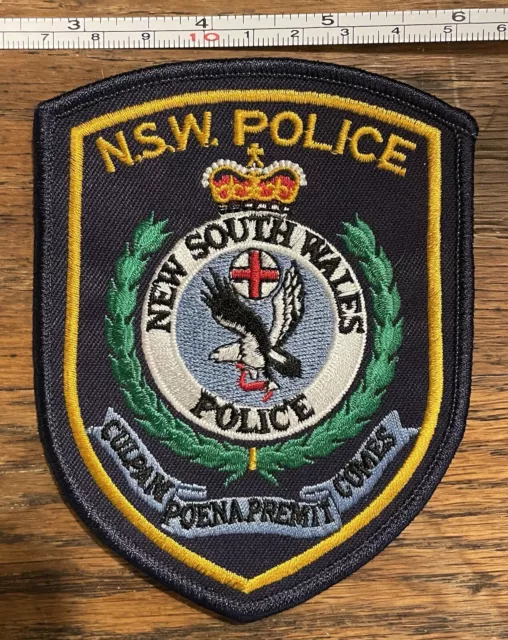 New South Wales (NSW) Australia Police Highway Patrol Patch - Vintage