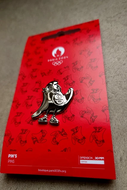 PINS DEVISE JO Jeux Olympiques Olympic Games Signe Boussemart EUR 5,99