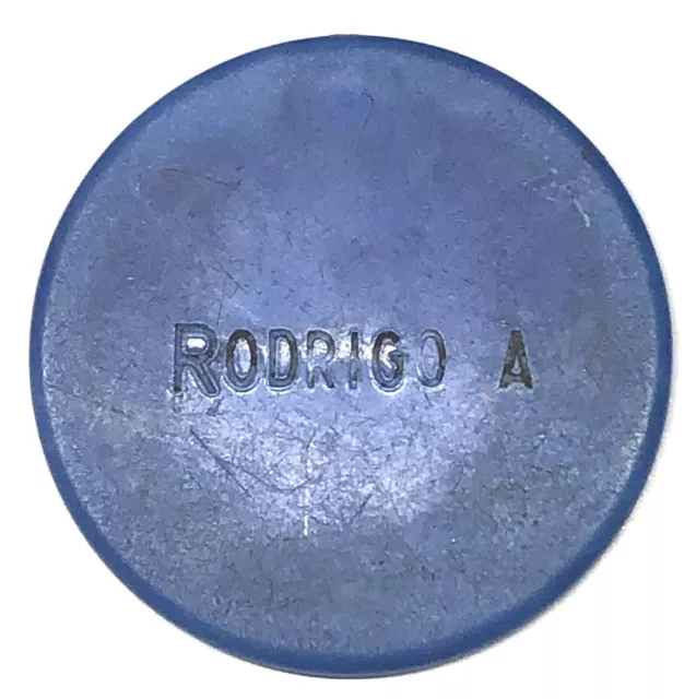 Costa Rica coffee token unidentified “RODRIGO A?” 1cajuela.