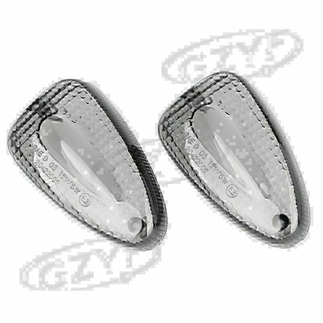 Indicatore luminoso di svolta obiettivo frecce per BMW K1200R K1200RS 04-05 fumo