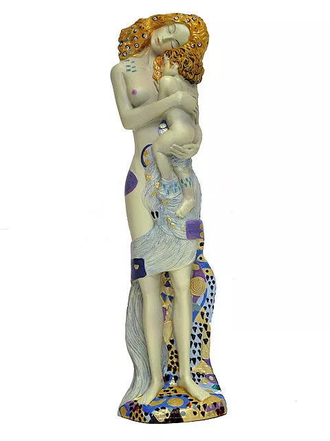 Gustav Klimt La 3 Etapas de la Vida El Mujer Escultura Figura 20043G