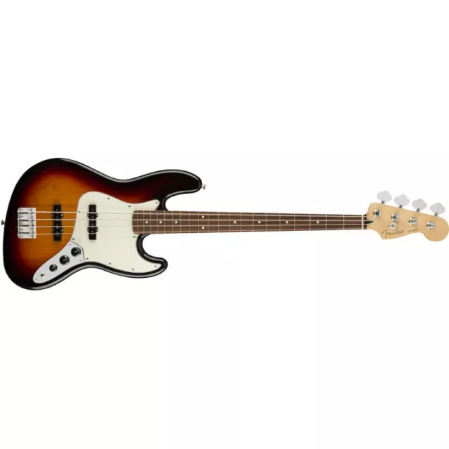 Fender Player Jazz Bass - touche pau ferro - 3 colors sunburst - Basse électriq