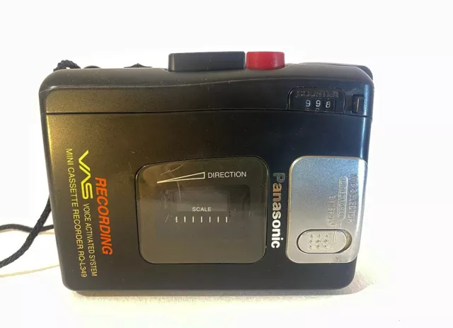 PANASONIC RECORDING PORTABLE Cassette Player Walkman Model RQ-L349 . Japan 1996  EUR 15,00 - PicClick FR