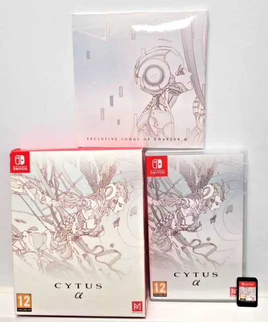 Cytus Alpha Collectors Limited Edition Nintendo Switch with Music CD