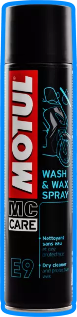 Motul Spray Nettoyant Et Cire E9 Wash & Wax Spray 0,4 L