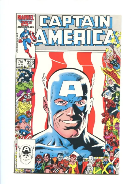 Captain America #323 1986 (VF 8.0)~