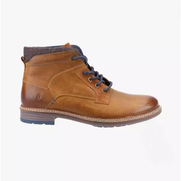 HUSH PUPPIES 35648-66496 Mens Leather Lace-Up Boots £68.00 - PicClick UK