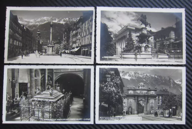 Ansichtkarten, Österreich, Innsbruck, Briefmarken, Konvolut (128/5)