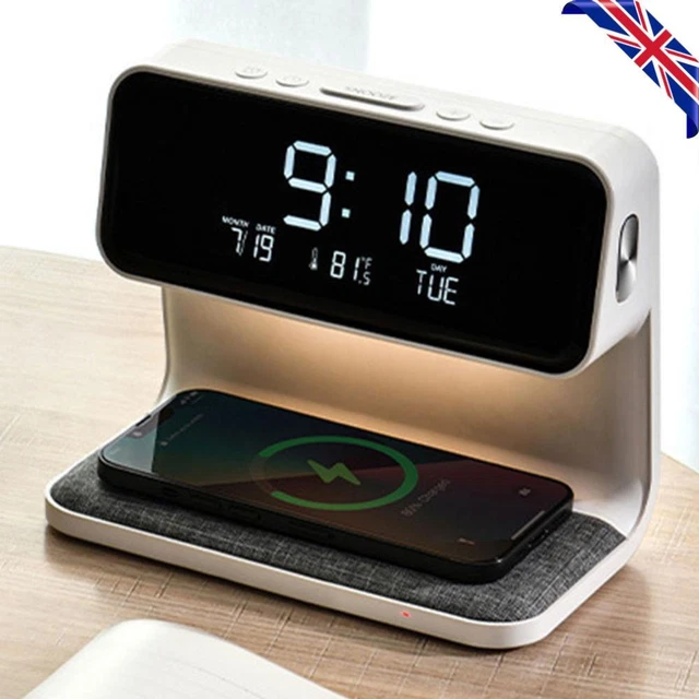 Creative 3 In 1 Bedside Lamp Wireless Charging main image 0