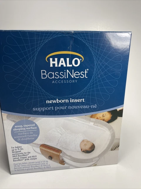 HALO BassiNest Newborn Insert For Swivel Sleeper Bassinet Insert New In Box