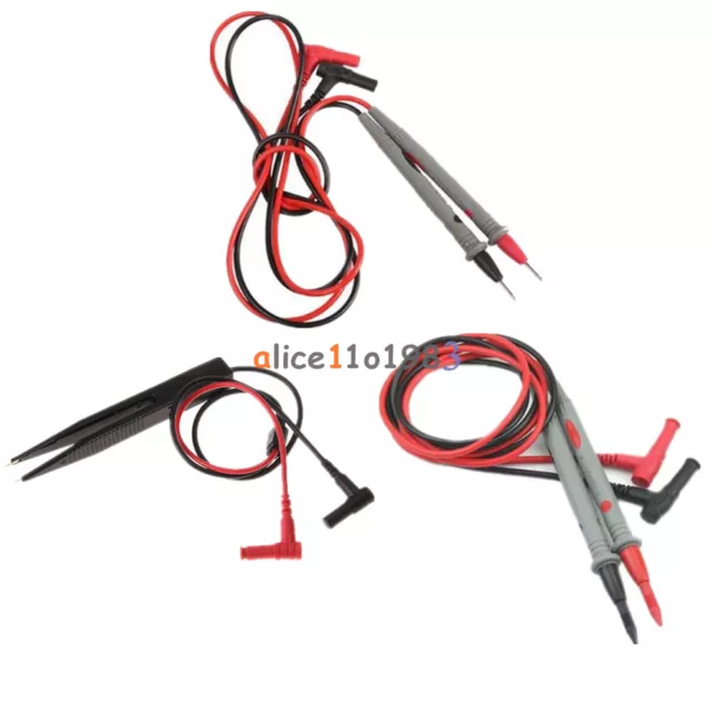 Multimeter Probe Test Leads Pen/SMD Test Clip Meter Probe Pen 1000V 20A/10A