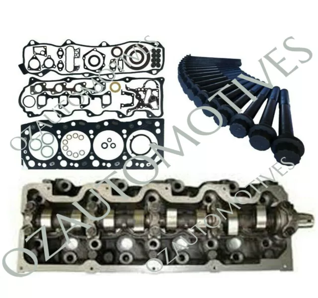 BRAND NEW 5L SOHC 8v FULLY ASSEMBLED CYLINDER HEAD + GASKET KIT + BOLTS SET