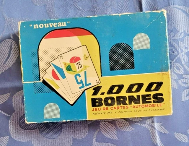 1000 bornes vintage, la canasta de la Route - Jeux & Jouets