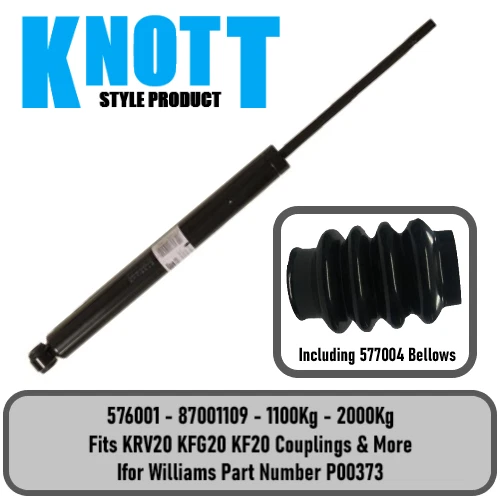 Trailer Coupling Bellows For Knott Eyelet Couplings KFG13, KFG20, KFG27, KFG30 - Replacement Gator