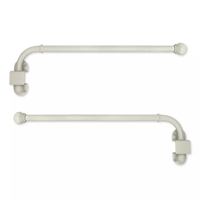 Swing Arm Curtain Rod Collection 24-38"