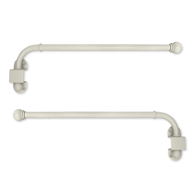 Swing Arm Curtain Rod Collection 24-38"