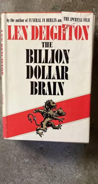 The Billion Dollar Brain - Deighton - BCE - Hardcover - DJ - 1966 -