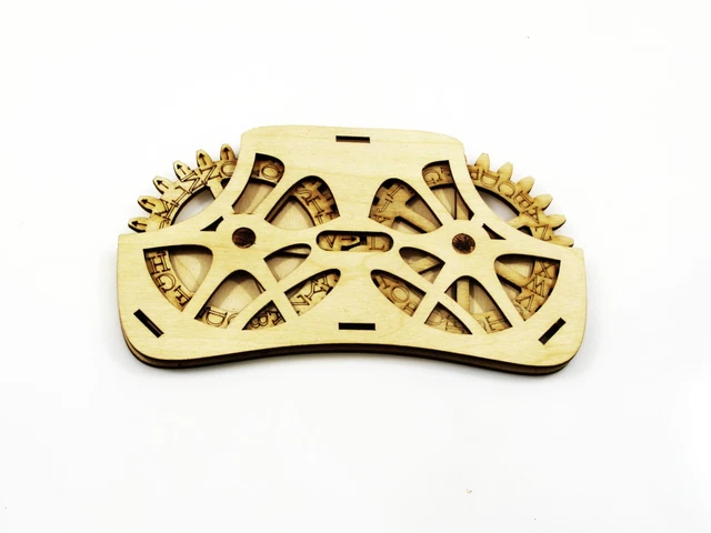 CAESAR CIPHER WOODEN Cipher double wheel wood wheel escape room puzzle ...