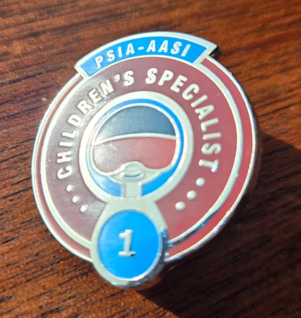 PSIA Ski Instructor of America Children Specialist 1 Pin, Exclusive to Members