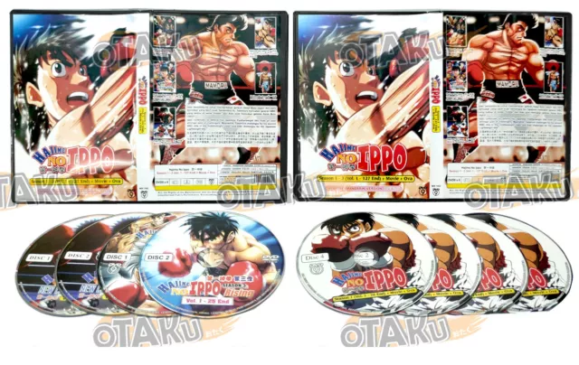 Hajime No Ippo Complete Series Episodes 126 + Movie Champion Road