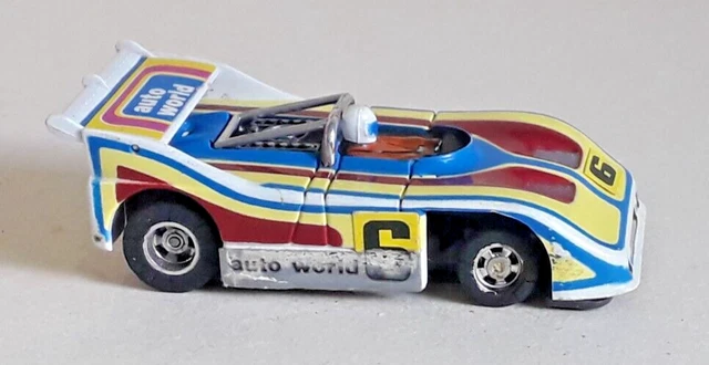 AFX Aurora Slot Car Shadow Can-Am Body And Chassis Sold AS-IS 1768