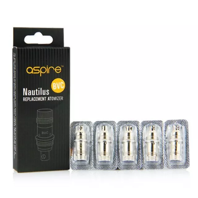 Aspire Nautilus Coils BVC Coils Verdampferköpfe Nautilus 2, Nautilus GT Coils