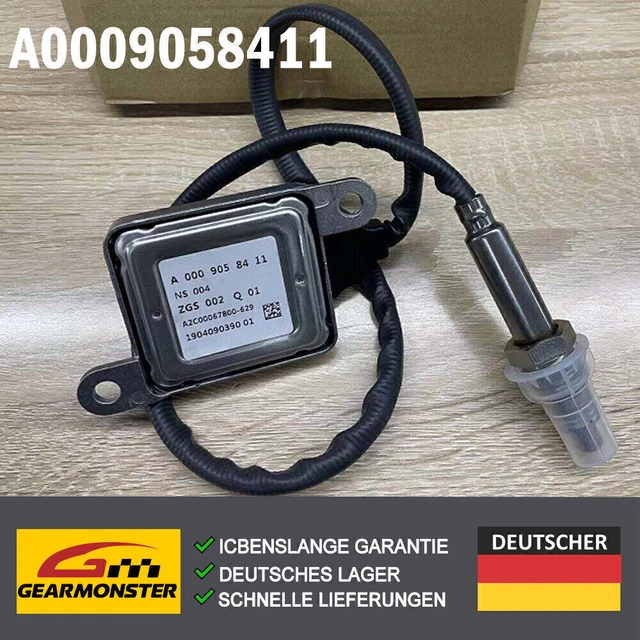 ANBOO Sensor óxido Nítrico A0009052709 Sensor Nox (Óxido Nítrico) Para Mercedes-Benz GLC, GLC Coupe, Clase S - Número A0009052709 Sensor Emisiones Mercedes A0009052709