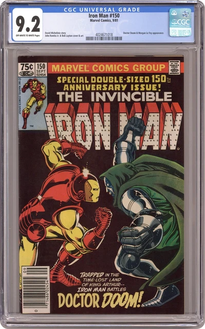 Iron Man #150 CGC 9.2 1981 4024671018