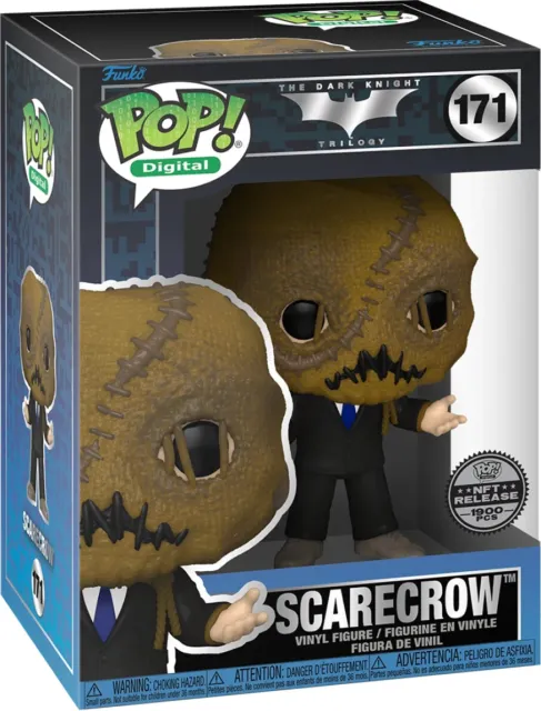 SCARECROW The Dark Knight Trilogy Funko Pop - Digital NFT Redemption Presale