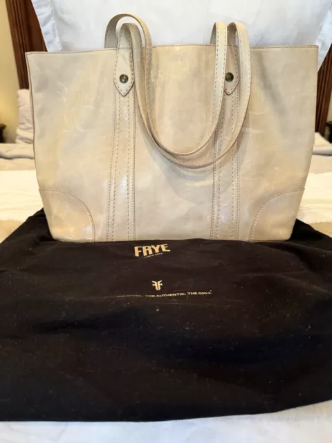 Frye Melissa Distressed Leather Tote Bag