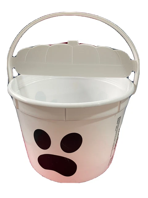 McBoo Happy Meal Bucket McDonalds Plastic White Ghost 2022 Kids Meal