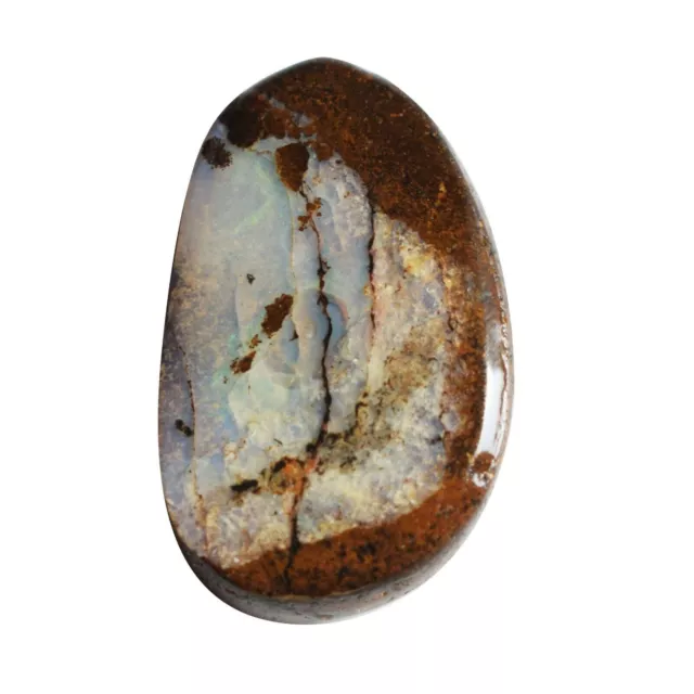 Natural Boulder Opal Loose Gemstone Fancy Cabochon d’Australie 72 Cts