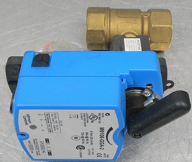 JOHNSON CONTROLS M9106-GGA-2 ELECTRIC ACTUATOR 24VAC 53in-lb 50/60HZ