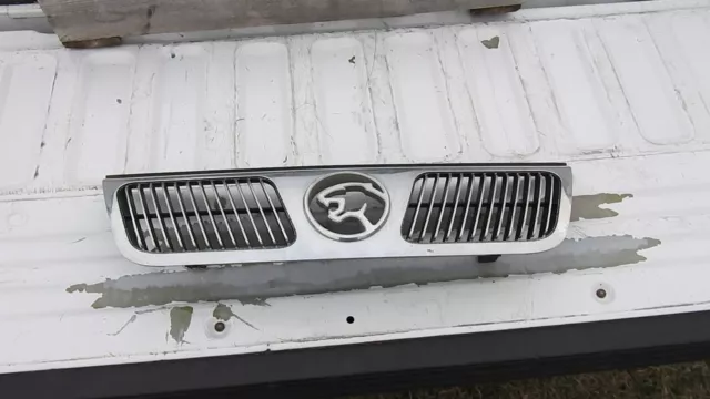 OEM 1994 1995 Mercury Cougar Hood Grill Chrome Front Upper Grille w/ Emblem