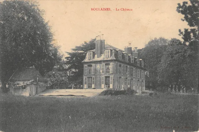 Cpa 60 Boulaines / Le Chateau