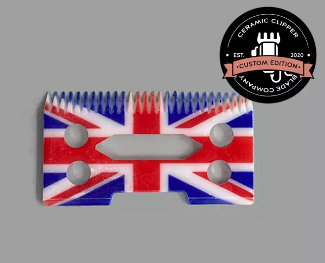 WAHL Ceramic Clipper Blade For WAHL Magic Clip Senior GAMMA VGR KEMEI UNION JACK