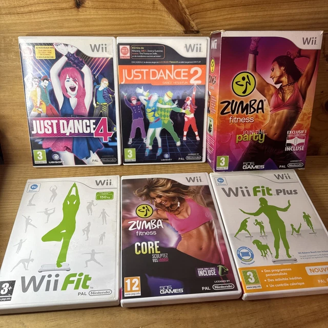 LOT 7 JEUX Wii Juste dance Zumba DJ Hero ... EUR 18,50 - FR