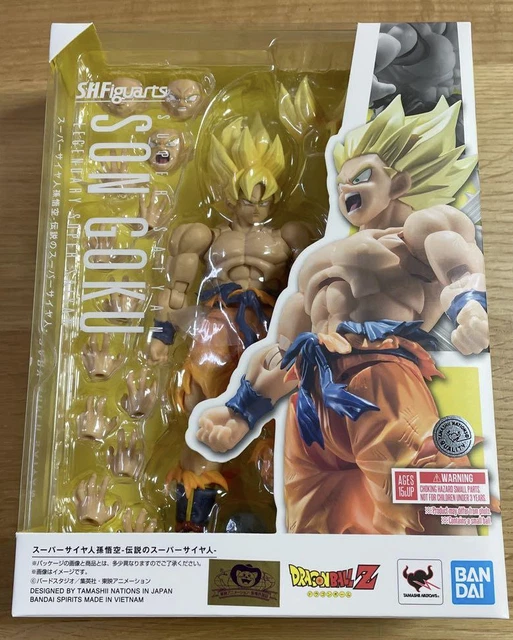 Figurine Bandai S.H.Figurines Dragon Ball - Fils Goku Innocent Challenger - 100mm - Neuf
