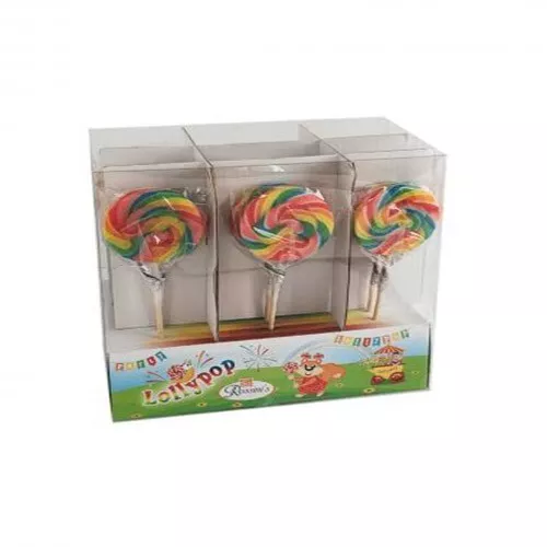 Lecca Lecca Girella Arcobaleno Rossini's  40 Gr - 1 Pezzo