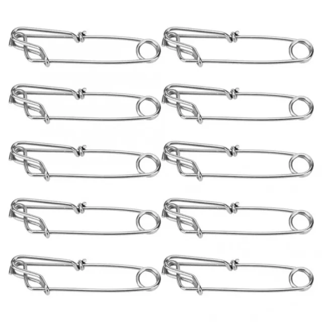 FISHING SNAP CLIPS - 15pcs Stainless Steel Line Connector for