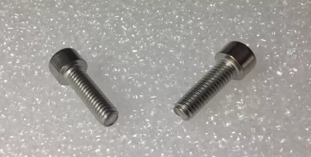 2 KMC KM651 SLIDE Center Cap Replacement Allen Bolts/Screws Stainless