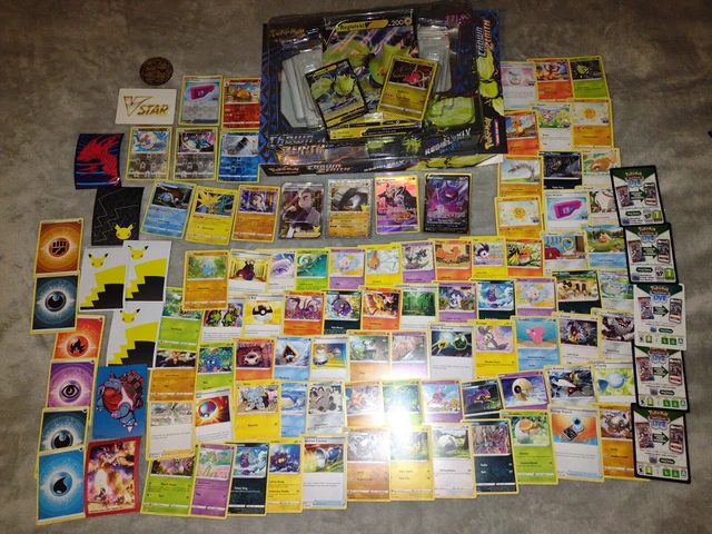 Opened Crown Zenith Regieleki V Box, Promos Plus 85+ Card Bundle