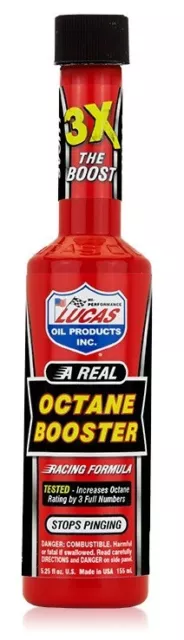 1 x Lucas Oil Octane Booster 155ml Performance Enhancer