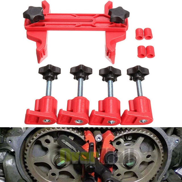 UNIVERSAL CAMSHAFT DUAL Cam Clamp Alignment Timing Belt Gear Locking