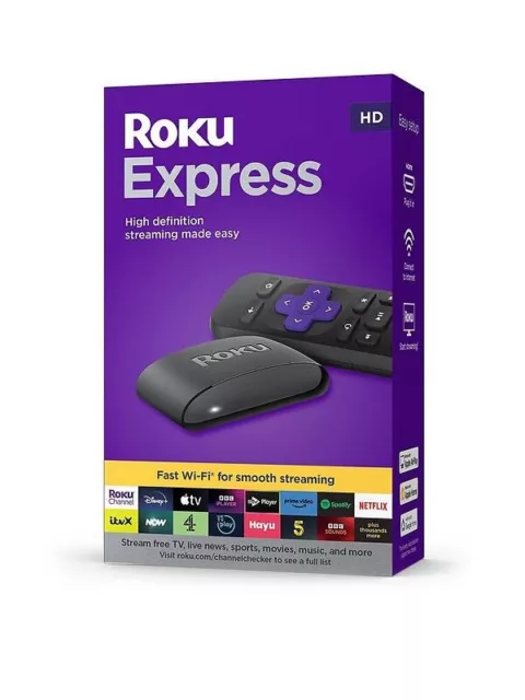 ROKU Express HD Streaming Media Player-UK