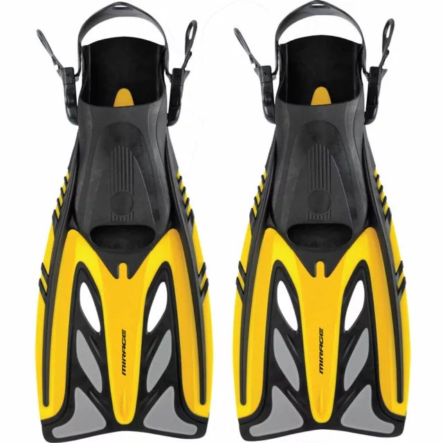 Mirage Crystal Fins - Open Heel 2